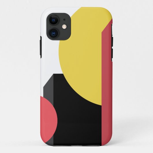 Abstract, kleurrijk, modern, eenvoudig, levendig d Case-Mate iPhone case (Achterkant)