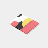 Abstract, kleurrijk, modern, eenvoudig, levendig d post-it® notes (Schuin)
