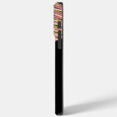 Abstract kleurrijk modern monogram roze geel goud Case-Mate iPhone case (Achterkant / Links)