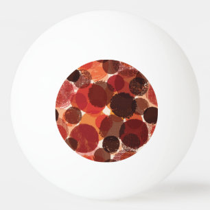 Abstract Kleurrijk Naadloos Patronen Collectie Pingpongbal