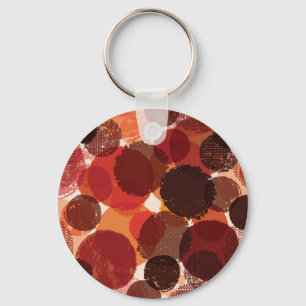 Abstract Kleurrijk Naadloos Patronen Collectie Sleutelhanger