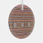 Abstract kleurrijk: naadloze patroonachtergrond. glas ornament (Voorkant Rechts)