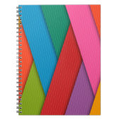 Abstract Kleurrijk Notitieboek (Voorkant)