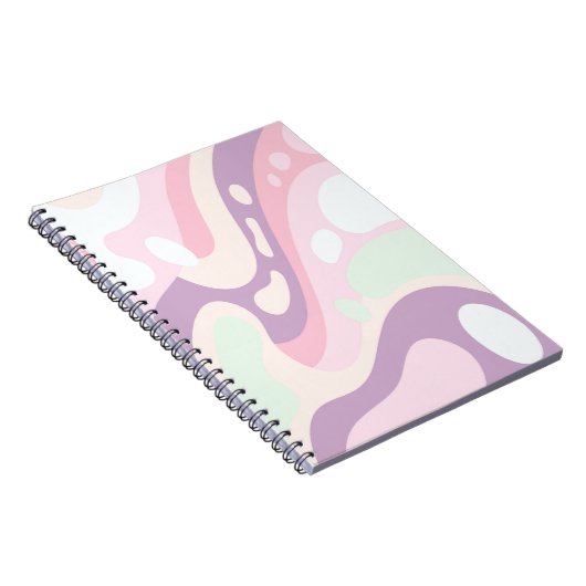 Abstract Kleurrijk Notitieboek (Rechterzijde)