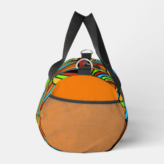 Abstract kleurrijk ontwerp plunjezak (Rechts)