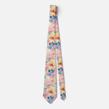 Abstract Kleurrijk Pastel Bloemen Bloemmotief