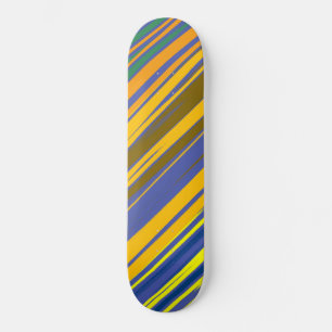 Abstract kleurrijk patroon #2 persoonlijk skateboard