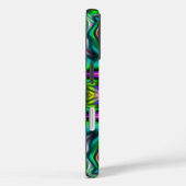 Abstract kleurrijk patroon. Case-Mate iPhone case (Achterkant / Rechts)