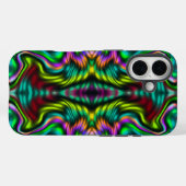 Abstract kleurrijk patroon. Case-Mate iPhone case (Achterkant (horizontaal))