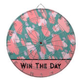 Abstract kleurrijk patroon dartbord (Voorkant)