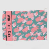 Abstract kleurrijk patroon golfhanddoek (Horizontaal)