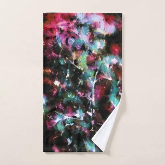 Abstract, kleurrijk patroon, helder, elegant bad handdoek (Handdoek)