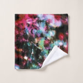 Abstract, kleurrijk patroon, helder, elegant bad handdoek (Wasdoekje)