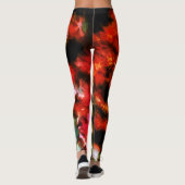 Abstract, kleurrijk patroon, helder, elegant leggi leggings (Achterkant)