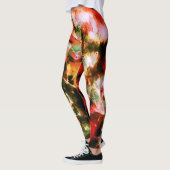 Abstract, kleurrijk patroon, helder, elegant leggi leggings (Links)