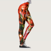 Abstract, kleurrijk patroon, helder, elegant leggi leggings (Rechts)
