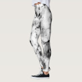 Abstract, kleurrijk patroon, helder, elegant leggi leggings (Links)