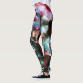 Abstract, kleurrijk patroon, helder, elegant leggings (Links)