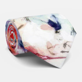 Abstract, kleurrijk patroon, helder, elegant stropdas