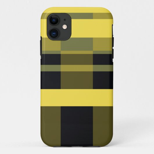 Abstract kleurrijk patroon iPhone Case (Achterkant)