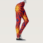 Abstract Kleurrijk Patroon Leggings (Rechts)