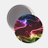 Abstract kleurrijk patroon magneet (Voorkant / Achterkant)