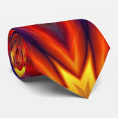 Abstract Kleurrijk Patroon Stropdas (Opgerold)