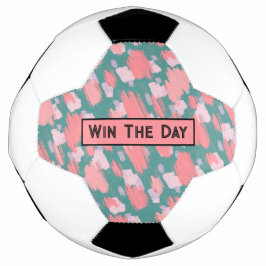 Abstract kleurrijk patroon voetbal