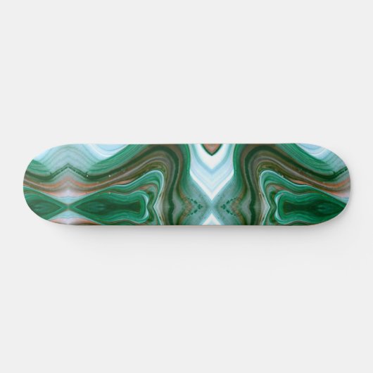 Abstract kleurrijk persoonlijk skateboard (Horizontaal)