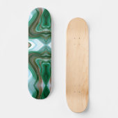 Abstract kleurrijk persoonlijk skateboard (Voorkant)