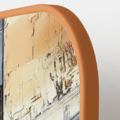 Abstract kleurrijk pickleball paddle (Links Detail)