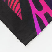 Abstract Kleurrijk Schilderen van een Giraffe Fleece Deken (Hoek)