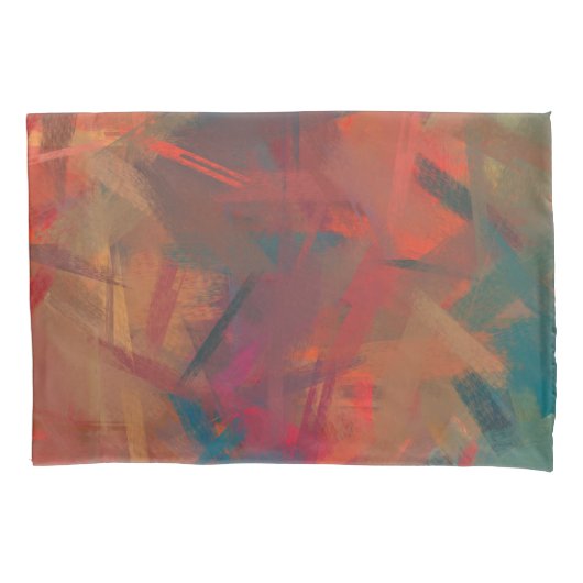 Abstract Kleurrijk Schilderij #2 Kussensloop (Voorkant)