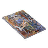 Abstract Kleurrijk Schilderij #3 Notitieboek (Rechterzijde)