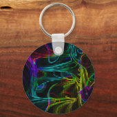 abstract kleurrijk sleutelhanger (Voorkant)