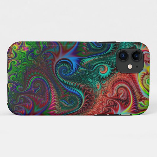 Abstract kleurrijk spiraal Case-Mate iPhone case (Achterkant (horizontaal))