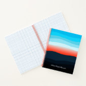 Abstract, kleurrijk, stervormig Notitieboek (Binnen)