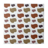 Abstract kleurrijk tegeltje (Voorkant)