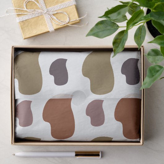 Abstract kleurrijk tissuepapier (Geschenk)