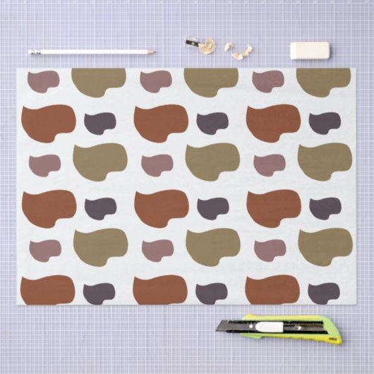 Abstract kleurrijk tissuepapier (Craft)