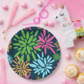 Abstract Kleurrijk Vuurwerk Bloemen Papier Bord (Feest)