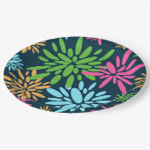 Abstract Kleurrijk Vuurwerk Bloemen Papier Bord (Gekanteld)