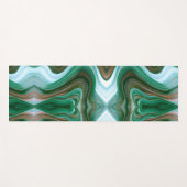 Abstract kleurrijk yogamat (Voorkant (horizontaal))