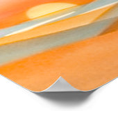 Abstract Kleurrijke Berglandschap Illustratie Poster (Hoek)