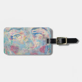 Abstract Kleurrijke "Fancy" Bagagelabel (Voorkant horizontaal)