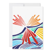 Abstract Kleurrijke Lijnen Worp Kussen | Moderne G