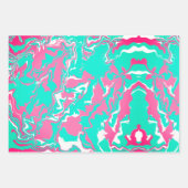 Abstract kleurrijke Merge Inpakpapier Vel (Voorkant 2)