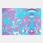 Abstract kleurrijke Merge Inpakpapier Vel (Voorkant)