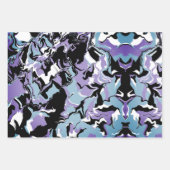 Abstract kleurrijke Merge Inpakpapier Vel (Voorkant 2)