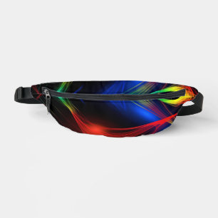 Abstract Kleurrijke Neon Lights Pattern Fanny Pack Heuptasje